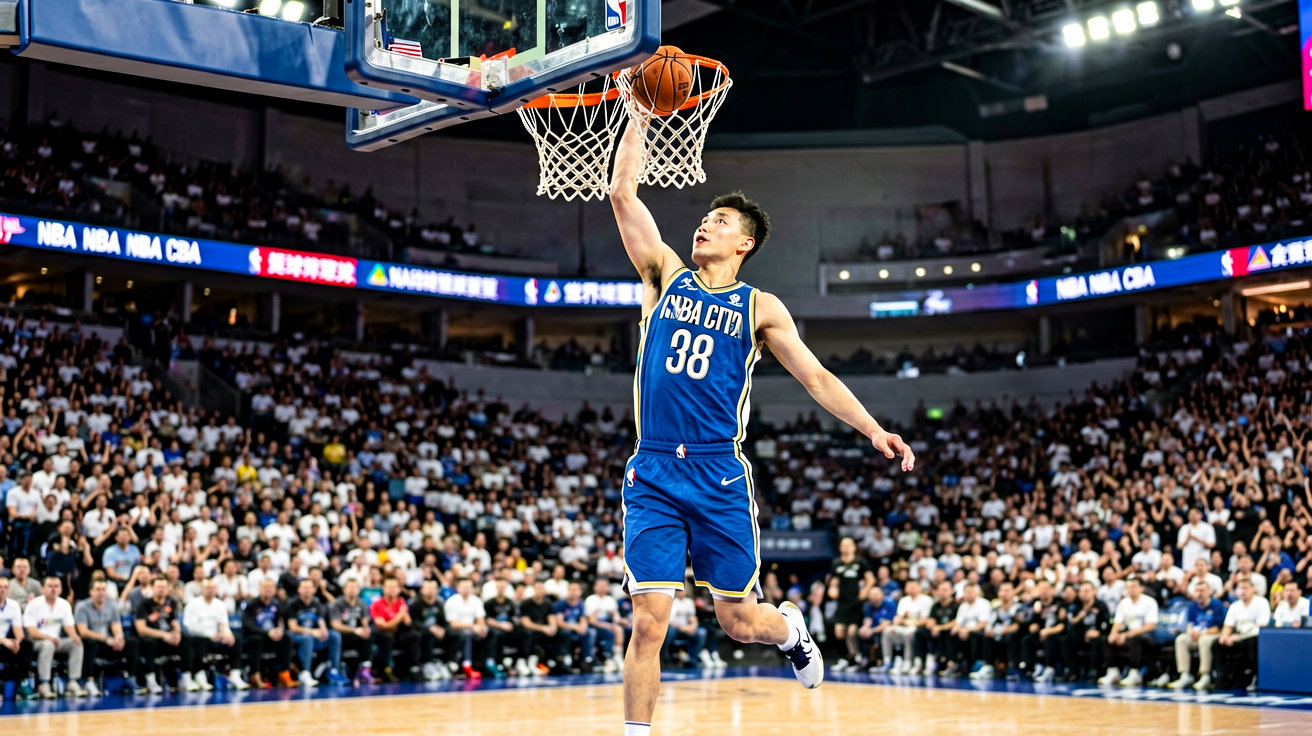 篮球赛事：NBA和CBA赛场上的精彩扣篮瞬间